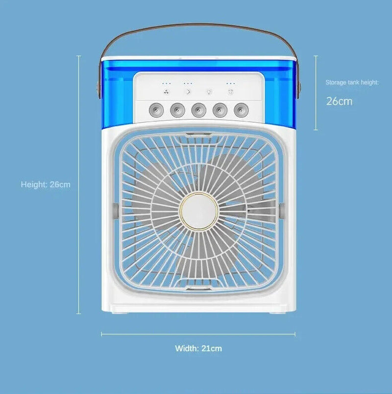 Stay Cool and Comfortable with Our Portable Air Conditioning Fan - The Ultimate Mini Cooler and Humidifier for Every Room