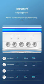 Stay Cool and Comfortable with Our Portable Air Conditioning Fan - The Ultimate Mini Cooler and Humidifier for Every Room