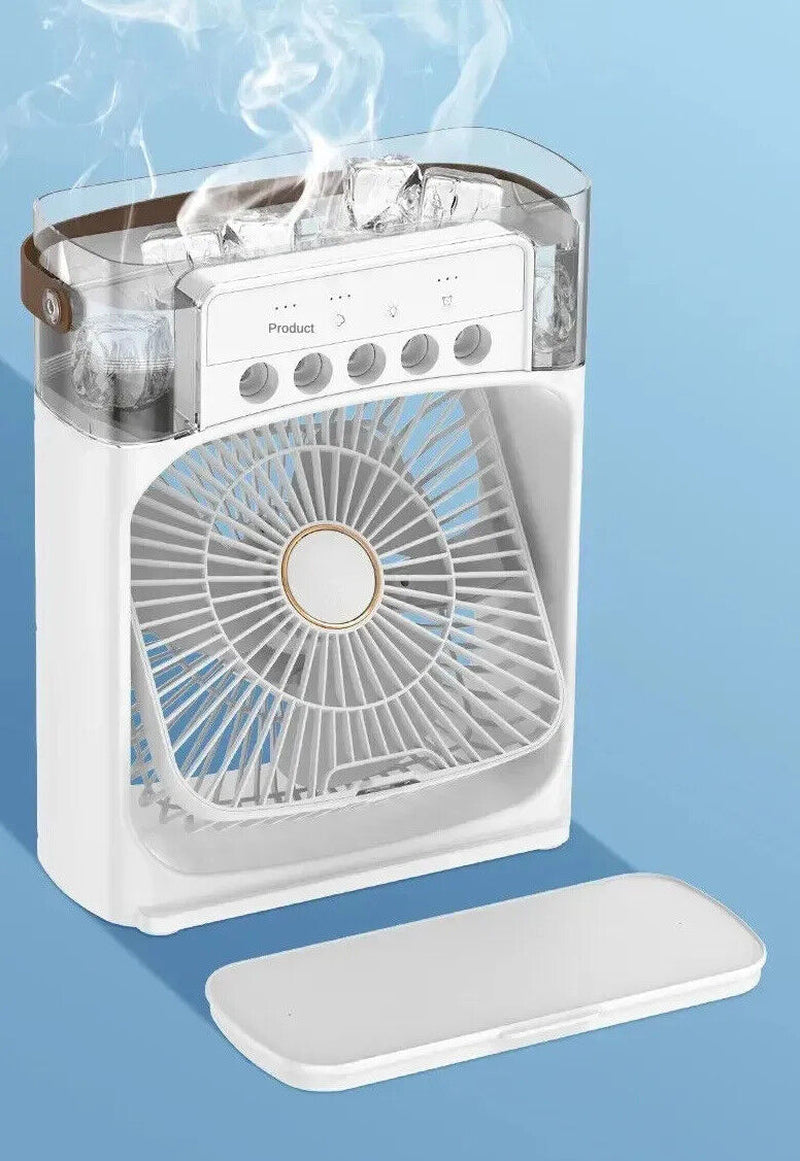 Stay Cool and Comfortable with Our Portable Air Conditioning Fan - The Ultimate Mini Cooler and Humidifier for Every Room
