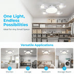 MREGB 2026 E27 Socket Ceiling Fan Light - The Ultimate 2-in-1 Silent LED Fan with Remote Control for Effortless Energy-Saving Cooling and Stylish Lighting in Your Home